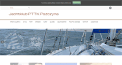 Desktop Screenshot of jachtklub-pszczyna.pl